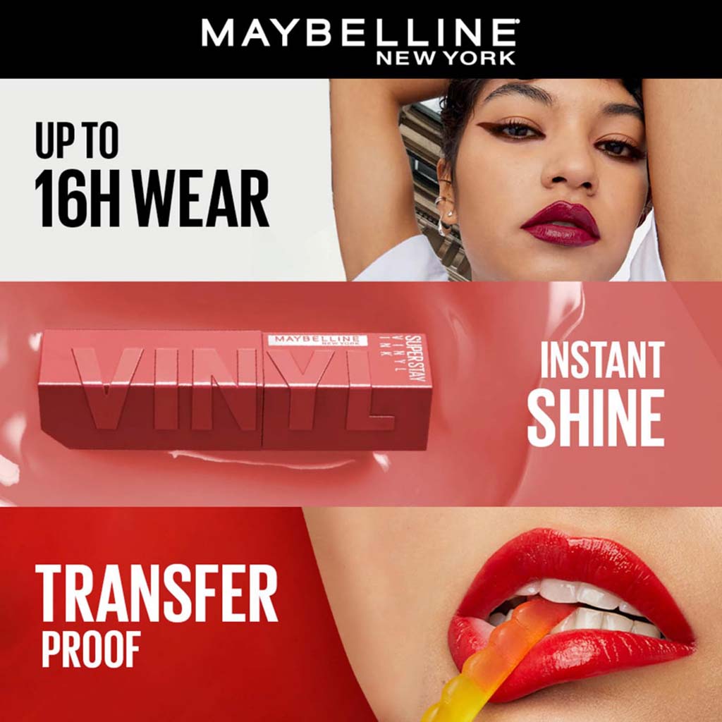 Maybelline Super Stay Vinyl Ink Liquid Lip Color 15 - Peachy