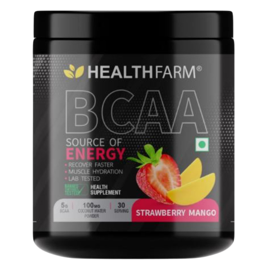 Healthfarm Intra BCAA Performance Supplement - Mango Berry 180g, 30 Servings