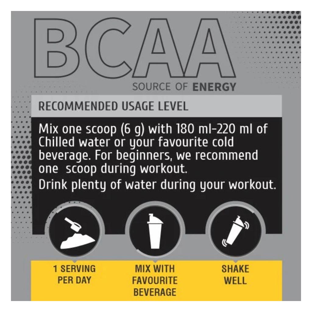 Healthfarm Intra BCAA Performance Supplement - Blue Raspberry 180g, 30 Servings