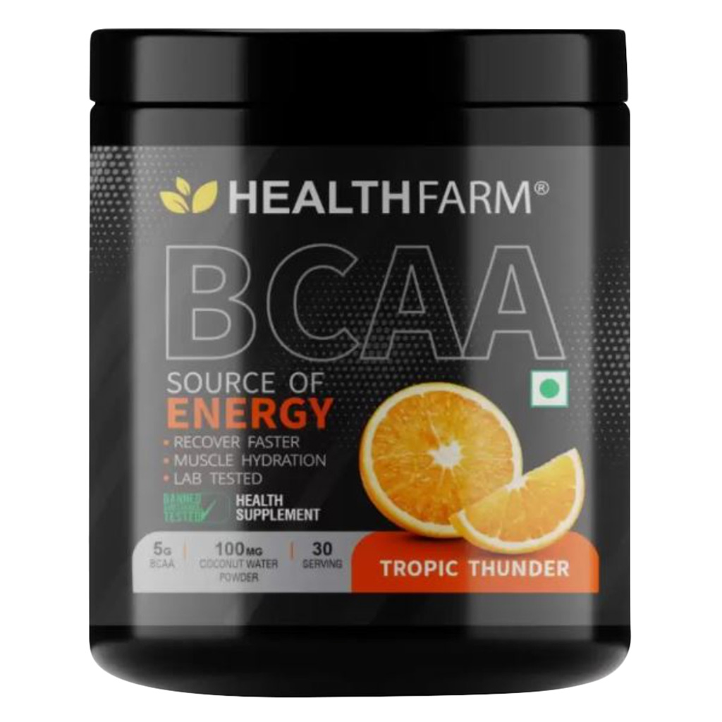 Healthfarm Intra BCAA Performance Supplement - Tropic Thunder 180g, 30 Servings