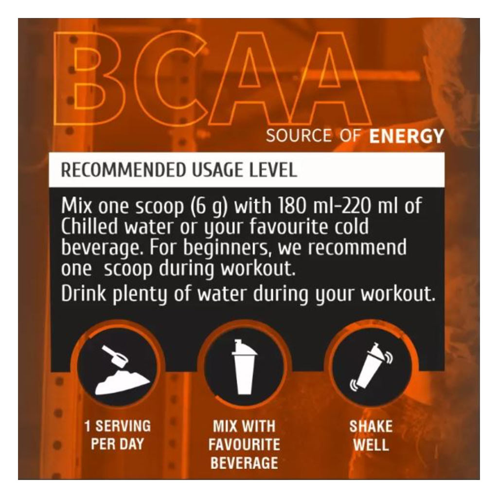 Healthfarm Intra BCAA Performance Supplement - Tropic Thunder 180g, 30 Servings