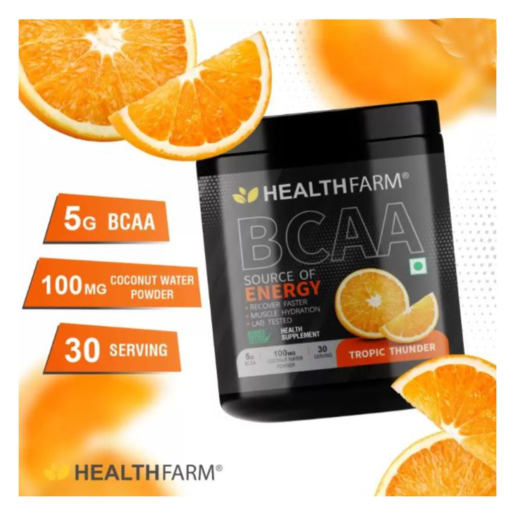 Healthfarm Intra BCAA Performance Supplement - Tropic Thunder 180g, 30 Servings