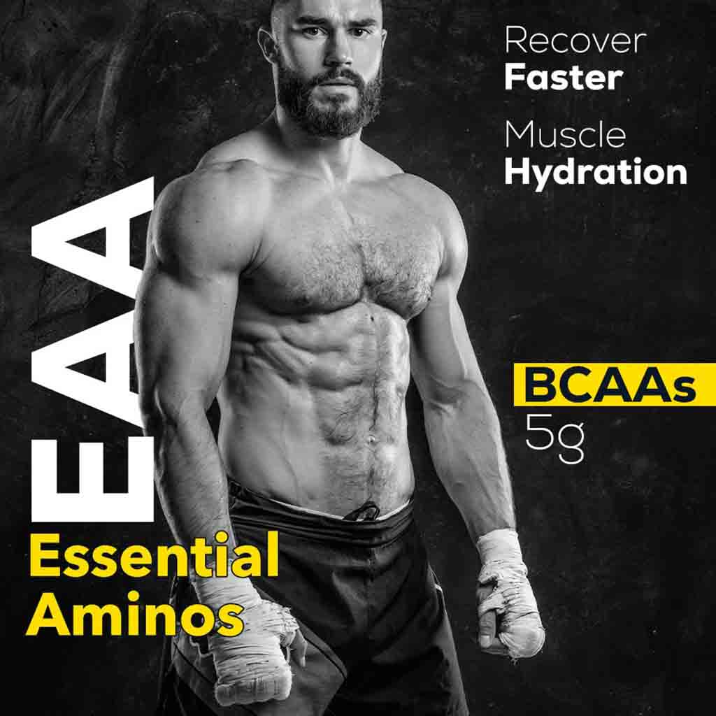 Healthfarm EAA Essential Aminos Supplement - Fruit Punch 300g, 30 Servings