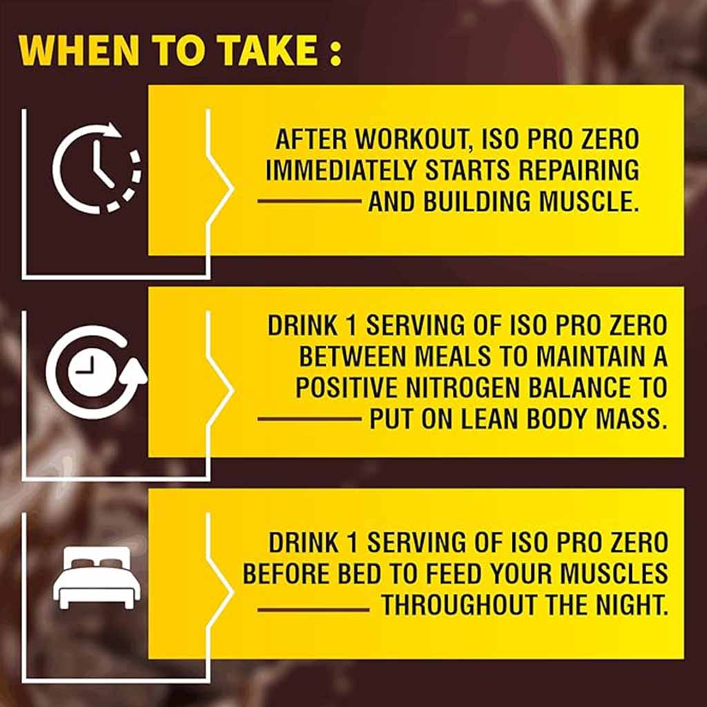 Healthfarm ISO Pro Zero Whey Protein Isolate Powder, Triple Chocolate 2kg - 62 Servings