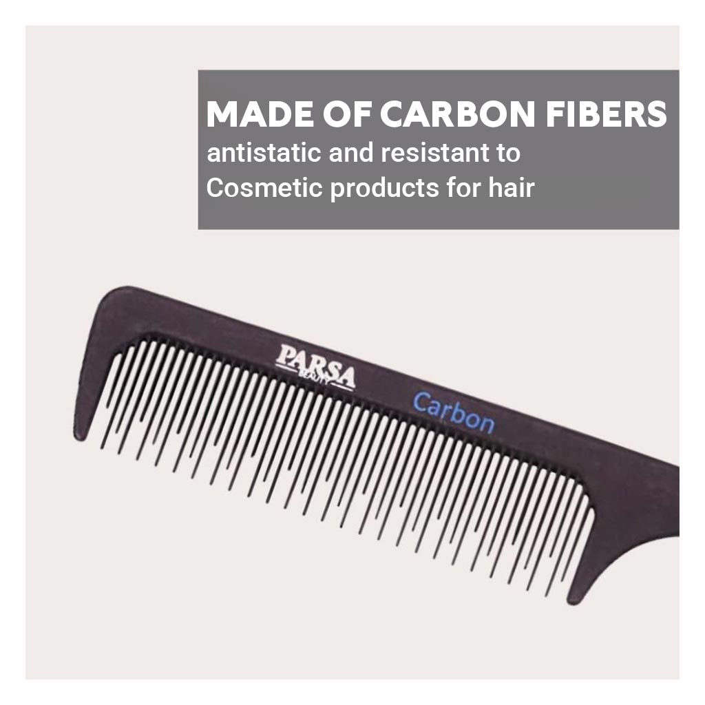 Parsa Beauty Carbon Toupee Hair Comb