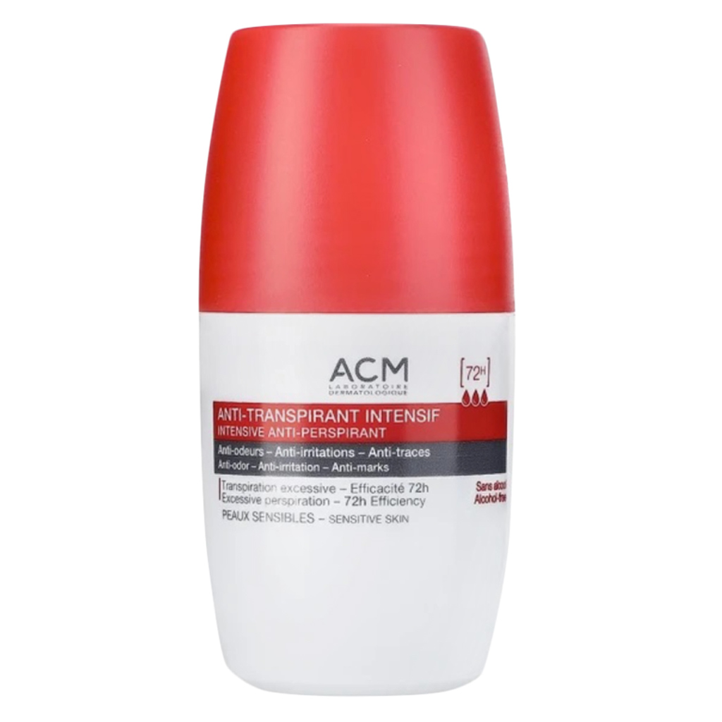 ACM Intensive Anti-Perspirant 72H Deodorant Roll On For Sensitive Skin 50ml