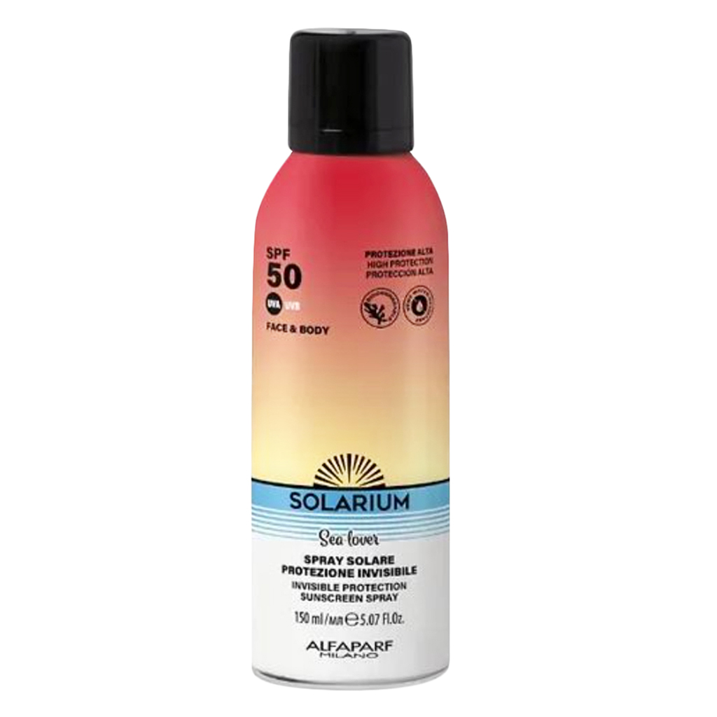 Solarium SPF50 Face & Body Sunscreen Spray 150ml