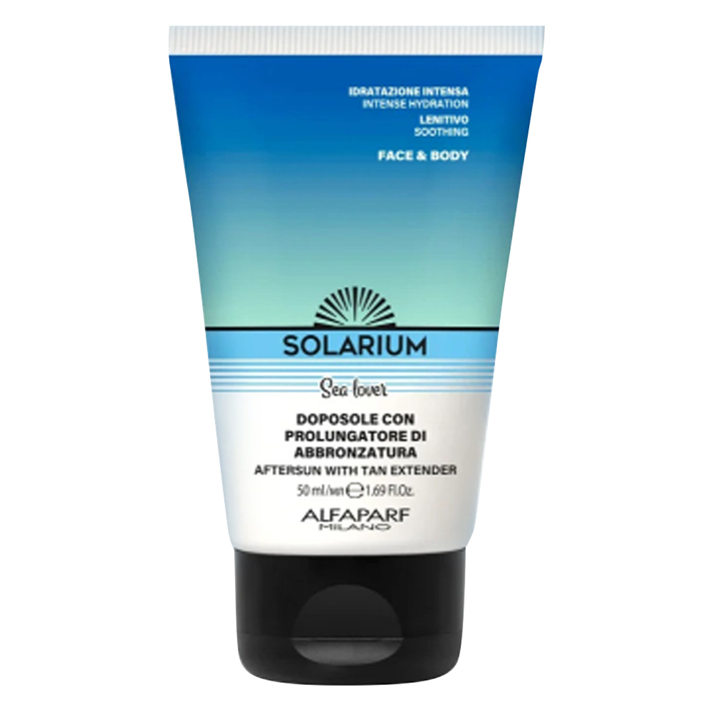 Solarium Travel Set With SPF50 Sun Cream 50ml + Aftersun With Tan Extender Face & Body Cream 50ml
