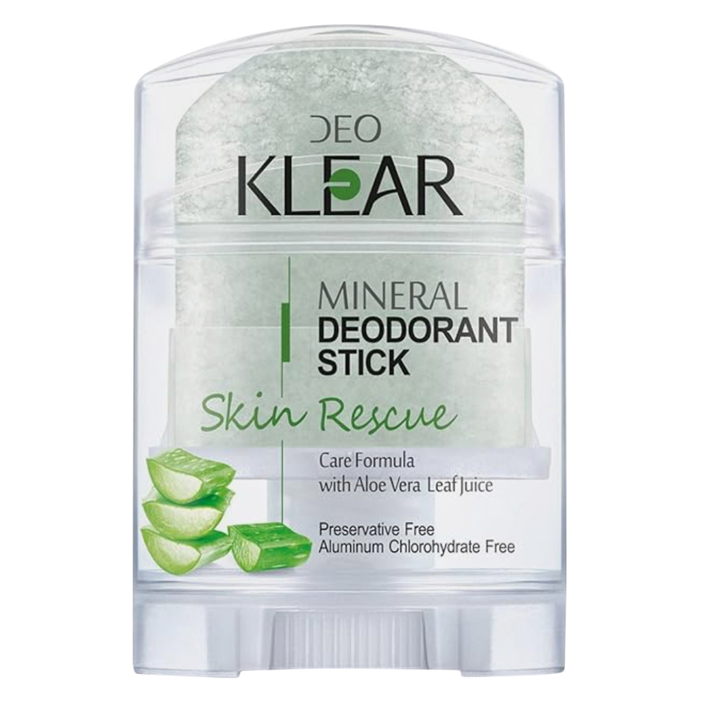 Deo Klear Skin Rescue Mineral Deodorant Stick 70g