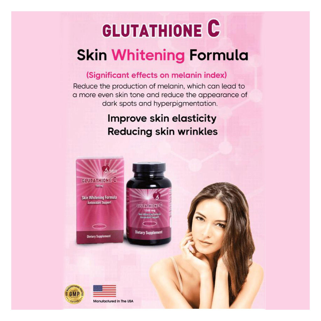 Class One Nutrition Glutathione C Capsules For Antioxidant Support, Pack of 60's