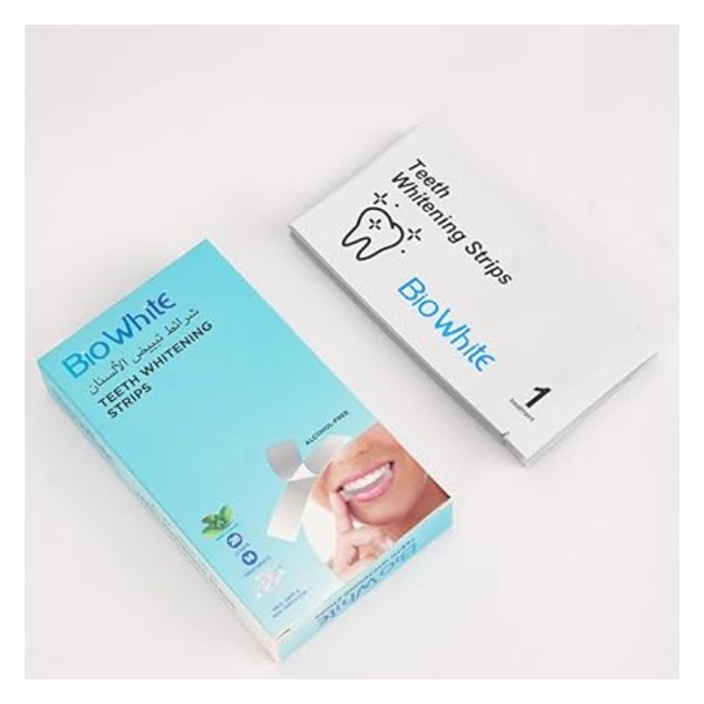 Bio White Teeth Whitening Strips, Pack of 28’s