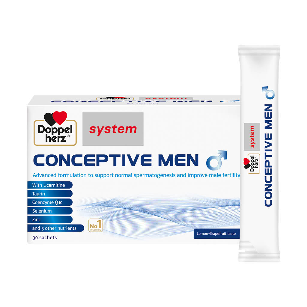 Doppelherz System Conceptive For Men Sachets, Pack of 30’s