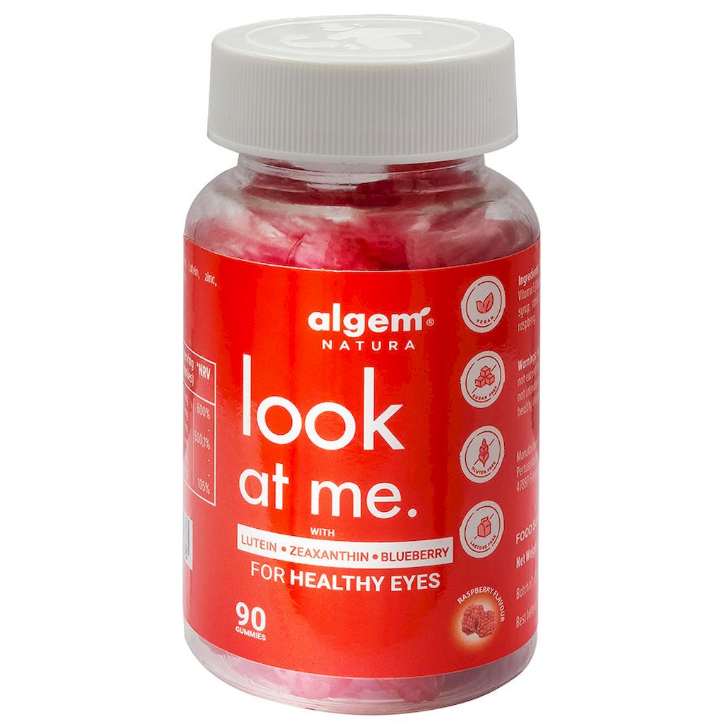 Algem Natura Look At Me Gummies For Eye Health, Pack of 90's