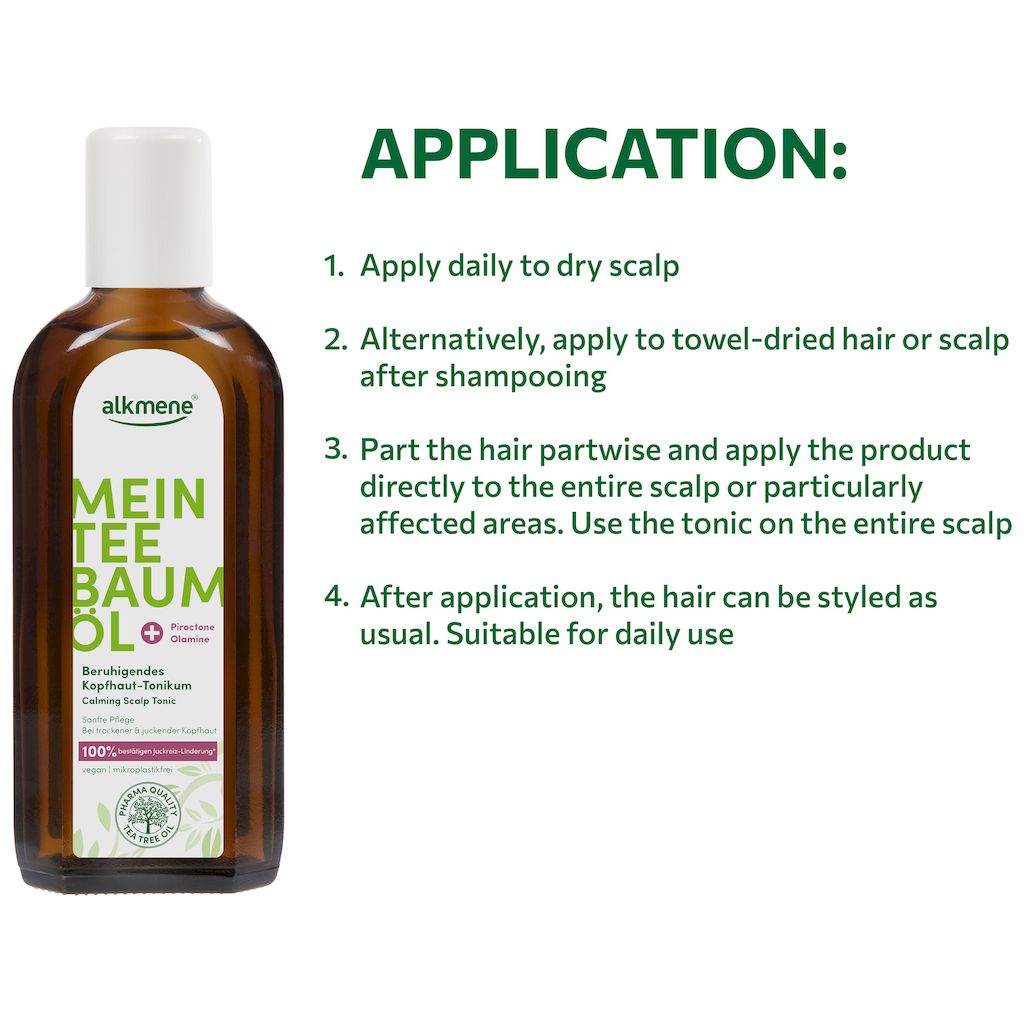 Alkmene My Tea Tree Oil Calming Scalp Tonic For Dandruff 250ml