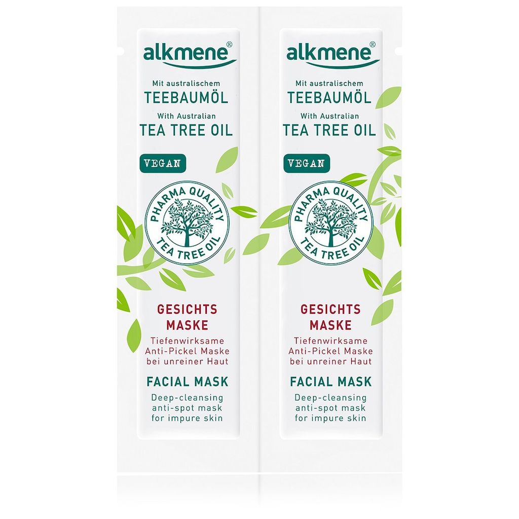 Alkmene Tea Tree Oil Facial Mask 6ml, Pack of 2's