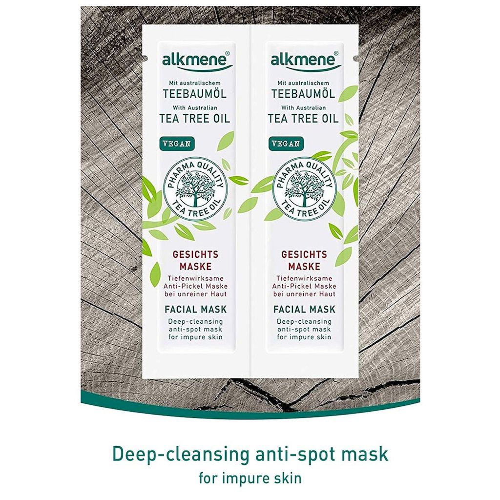 Alkmene Tea Tree Oil Facial Mask 6ml, Pack of 2's