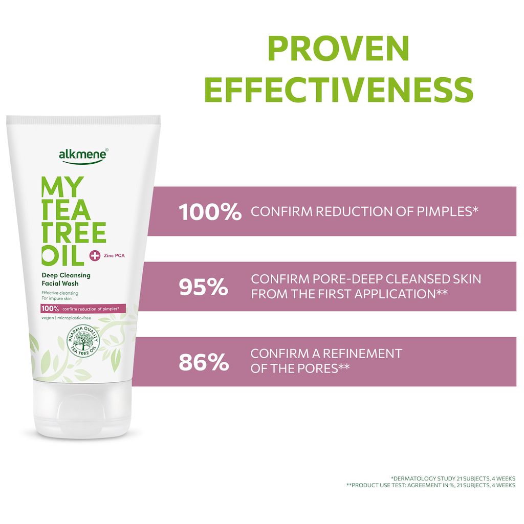 Alkmene My Tea Tree Oil Deep Cleansing Facial Wash 150ml