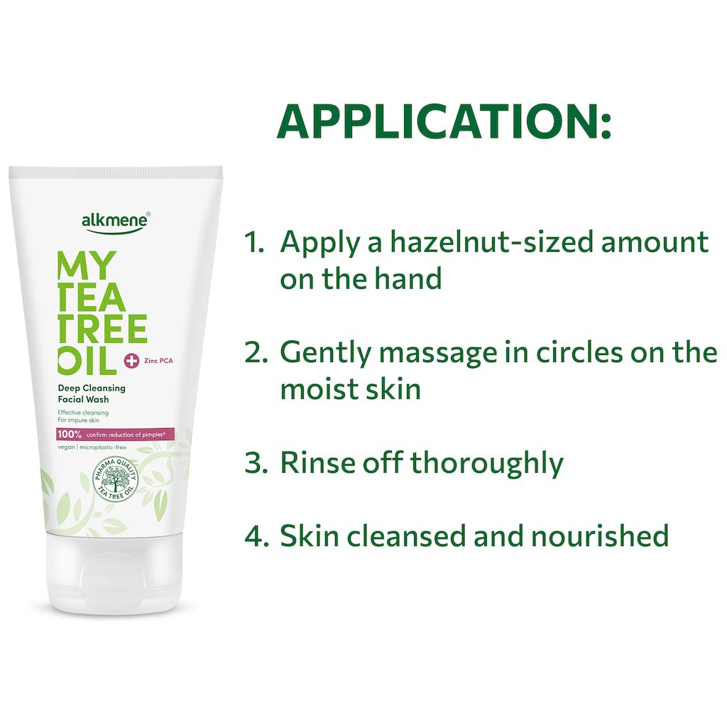 Alkmene My Tea Tree Oil Deep Cleansing Facial Wash 150ml