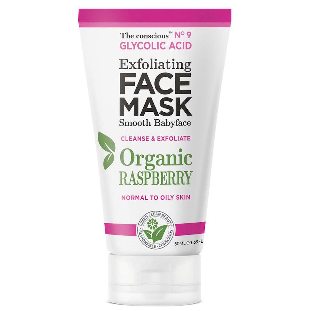 The Conscious No 9 Glycolic Acid Exfoliating Face Mask 50ml