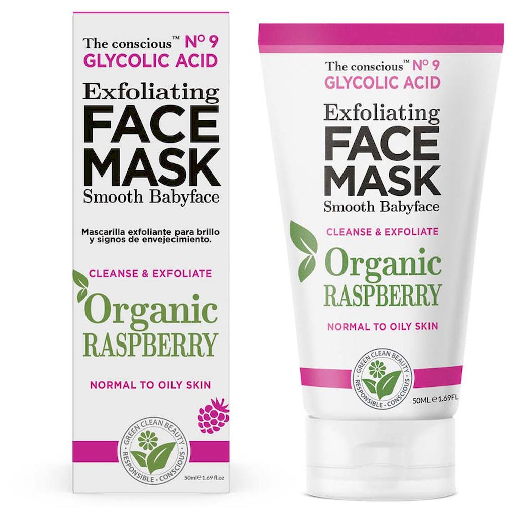 The Conscious No 9 Glycolic Acid Exfoliating Face Mask 50ml