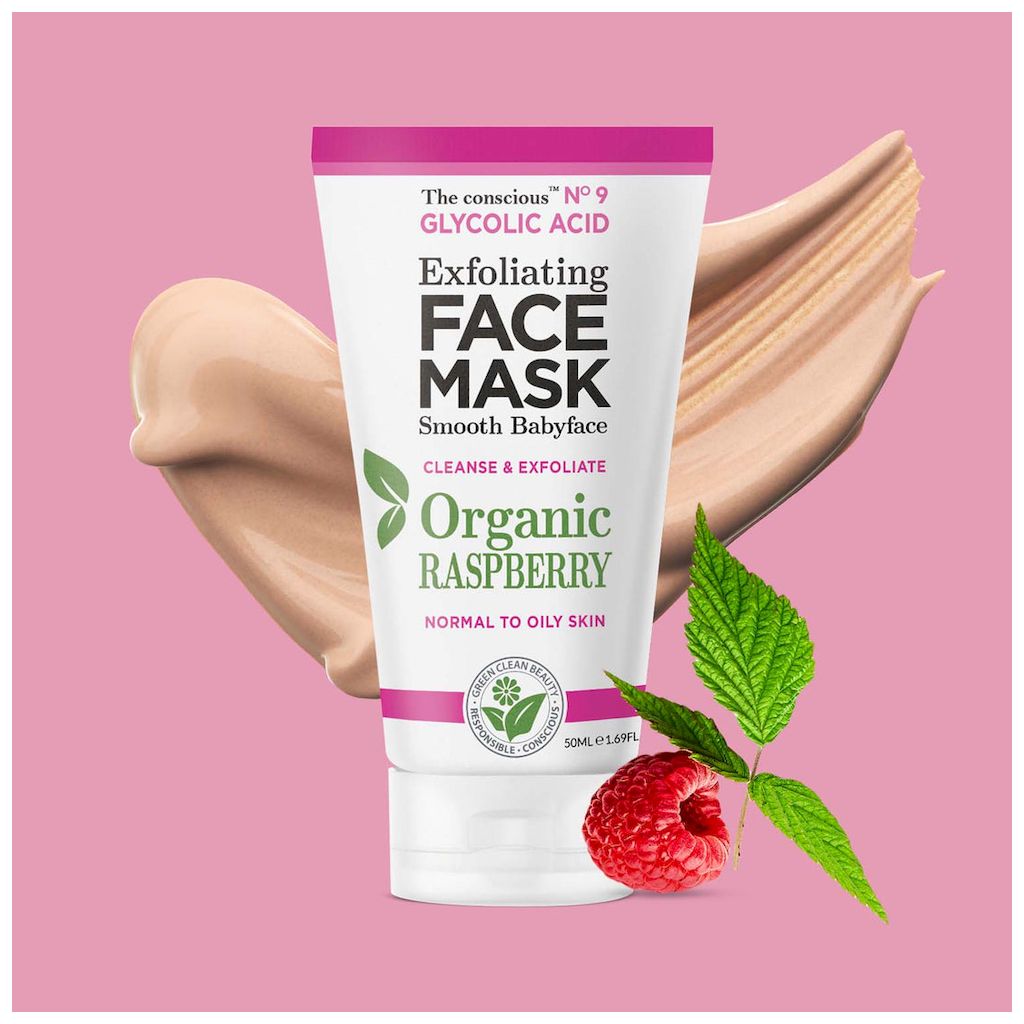 The Conscious No 9 Glycolic Acid Exfoliating Face Mask 50ml