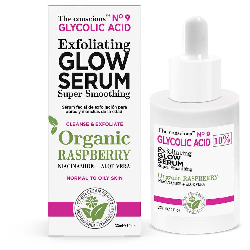 The Conscious No 9 Glycolic Acid Exfoliating Glow Serum 30ml 