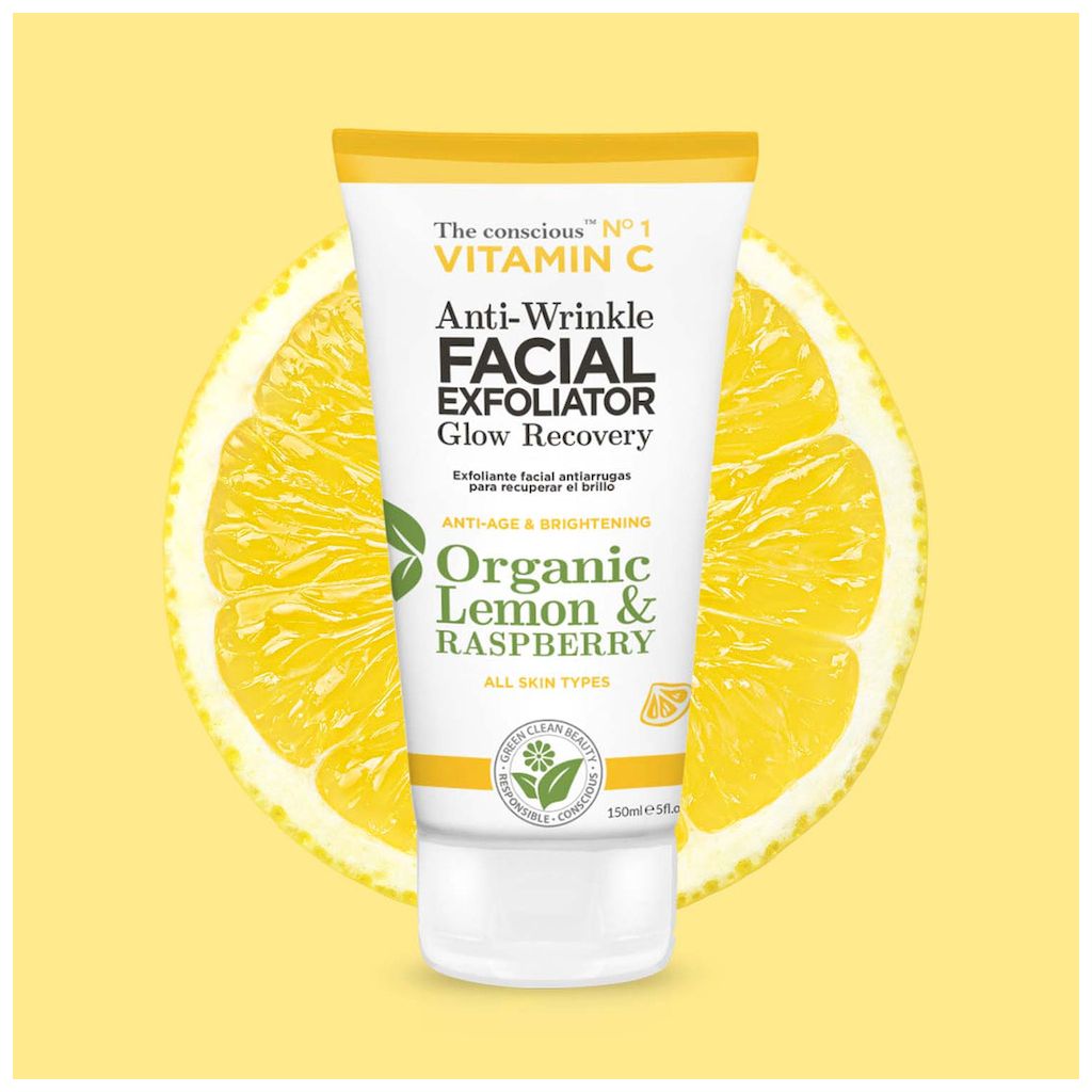 The Conscious No 1 Vitamin C Anti-Wrinkle Facial Exfoliator 150ml