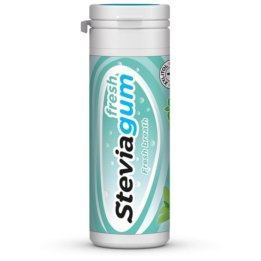 Ginjer Steviagum Senses Chewing Gum 30g - Fresh Breath