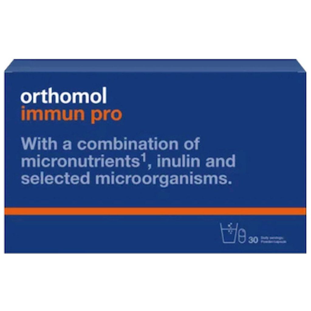 Orthomol Immun Pro Supplement Powder + Capsules, Pack of 30's 