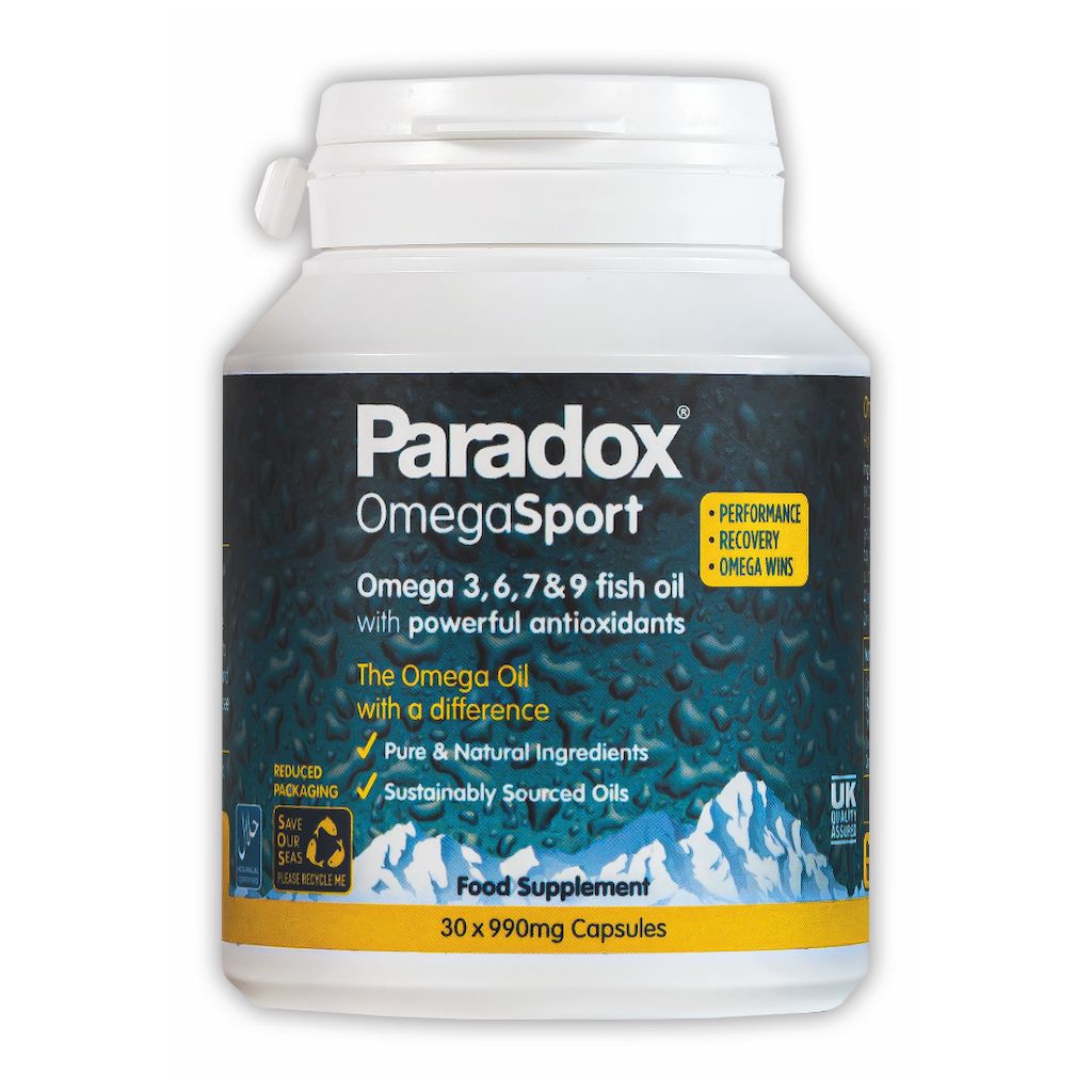Paradox Omega Sport Supplement Capsules, Pack of 30's