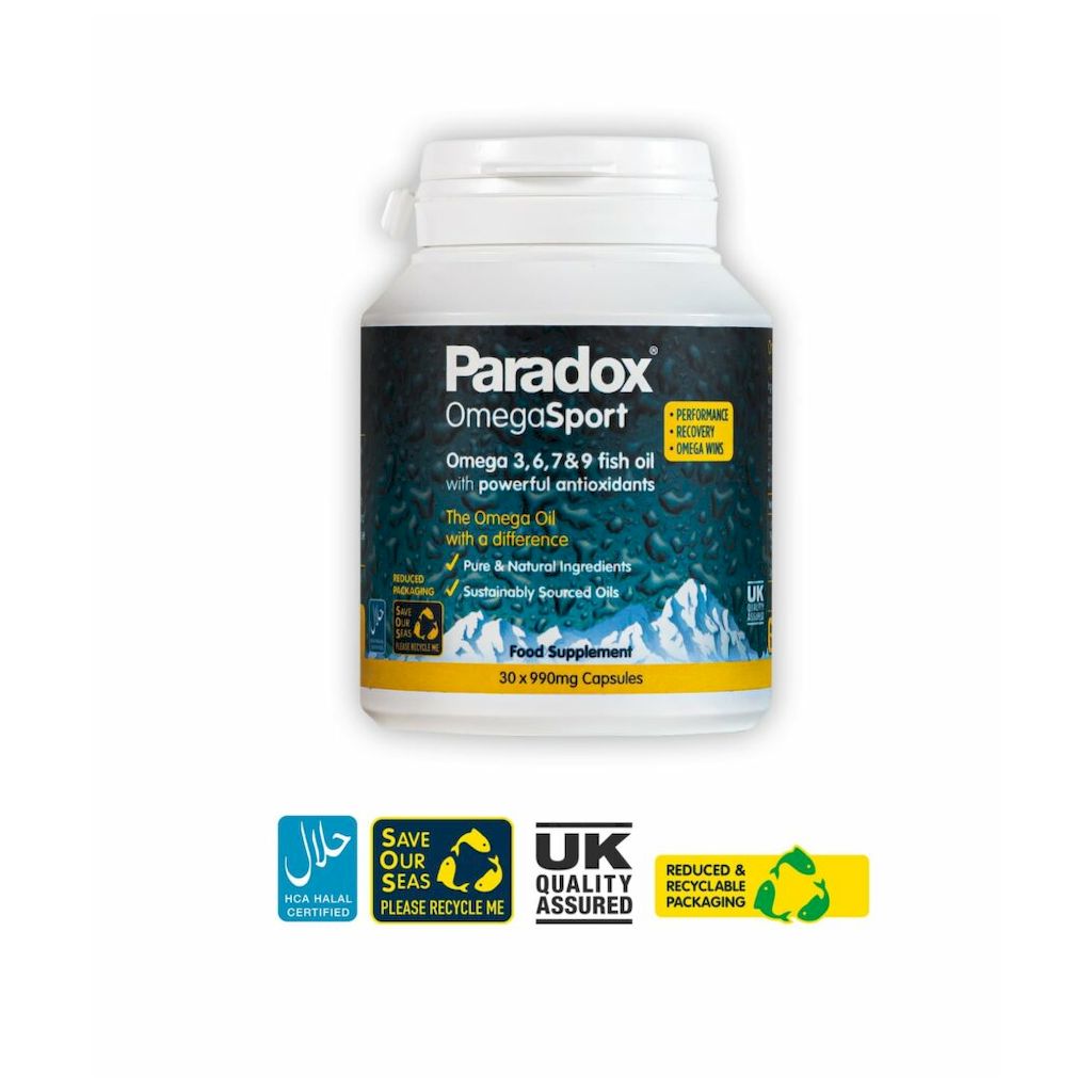 Paradox Omega Sport Supplement Capsules, Pack of 30's