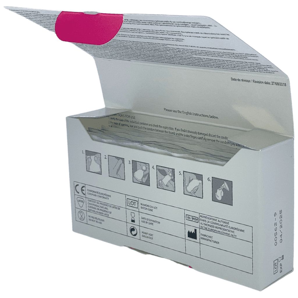 Protex Anatomic Reel Condoms, Pack of 6's