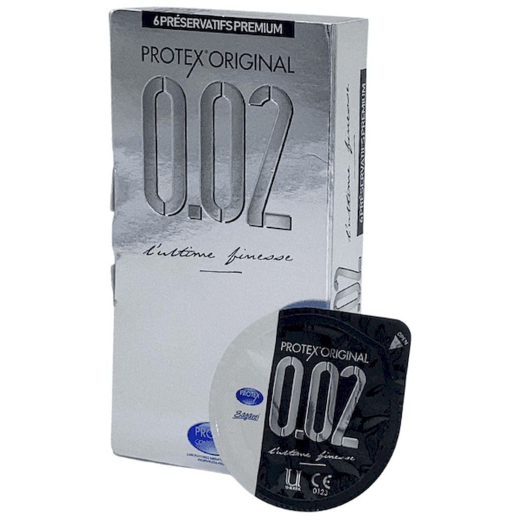 Protex Original 0.02 Condoms, Pack of 6's