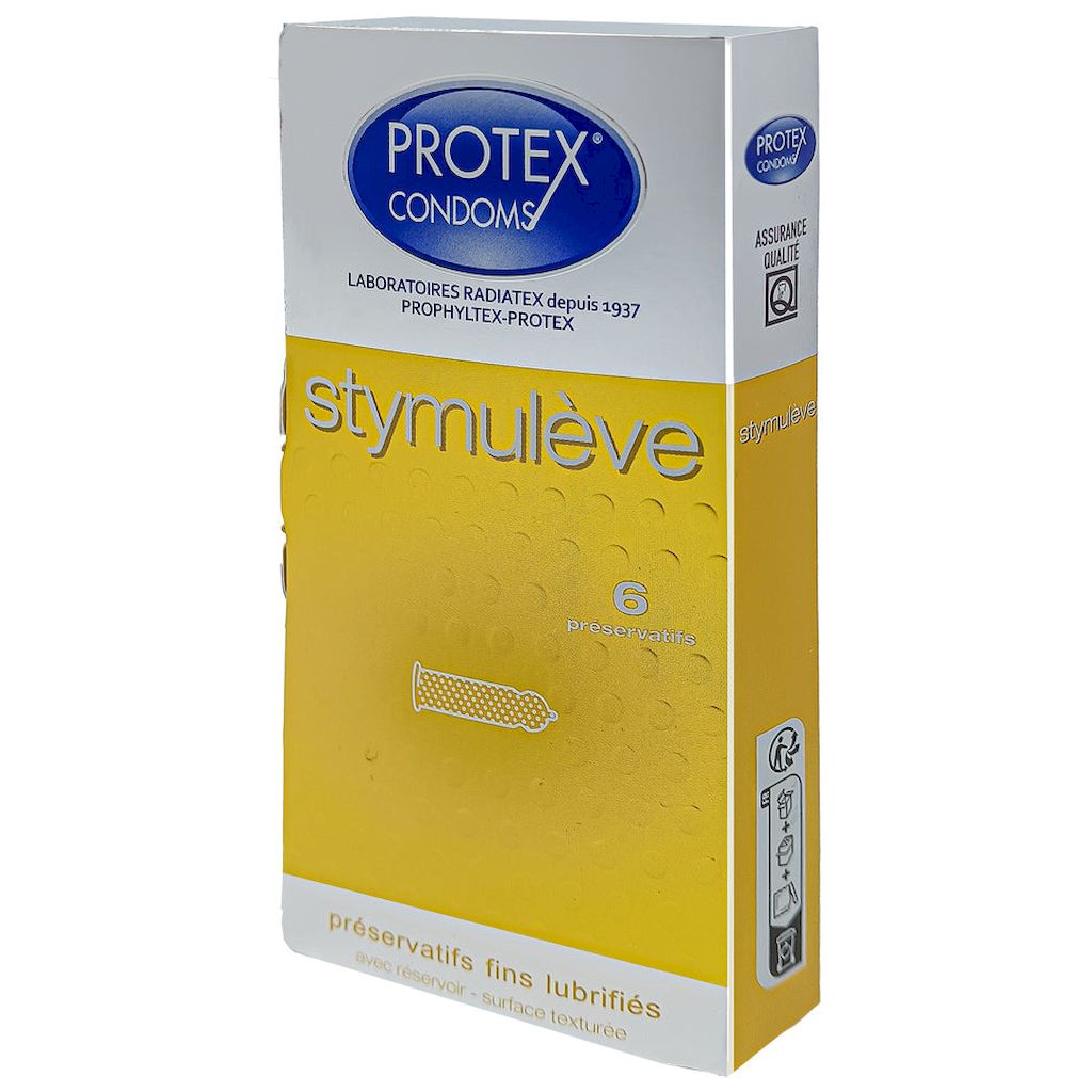 Protex Stymuleve Condoms, Pack of 6's  