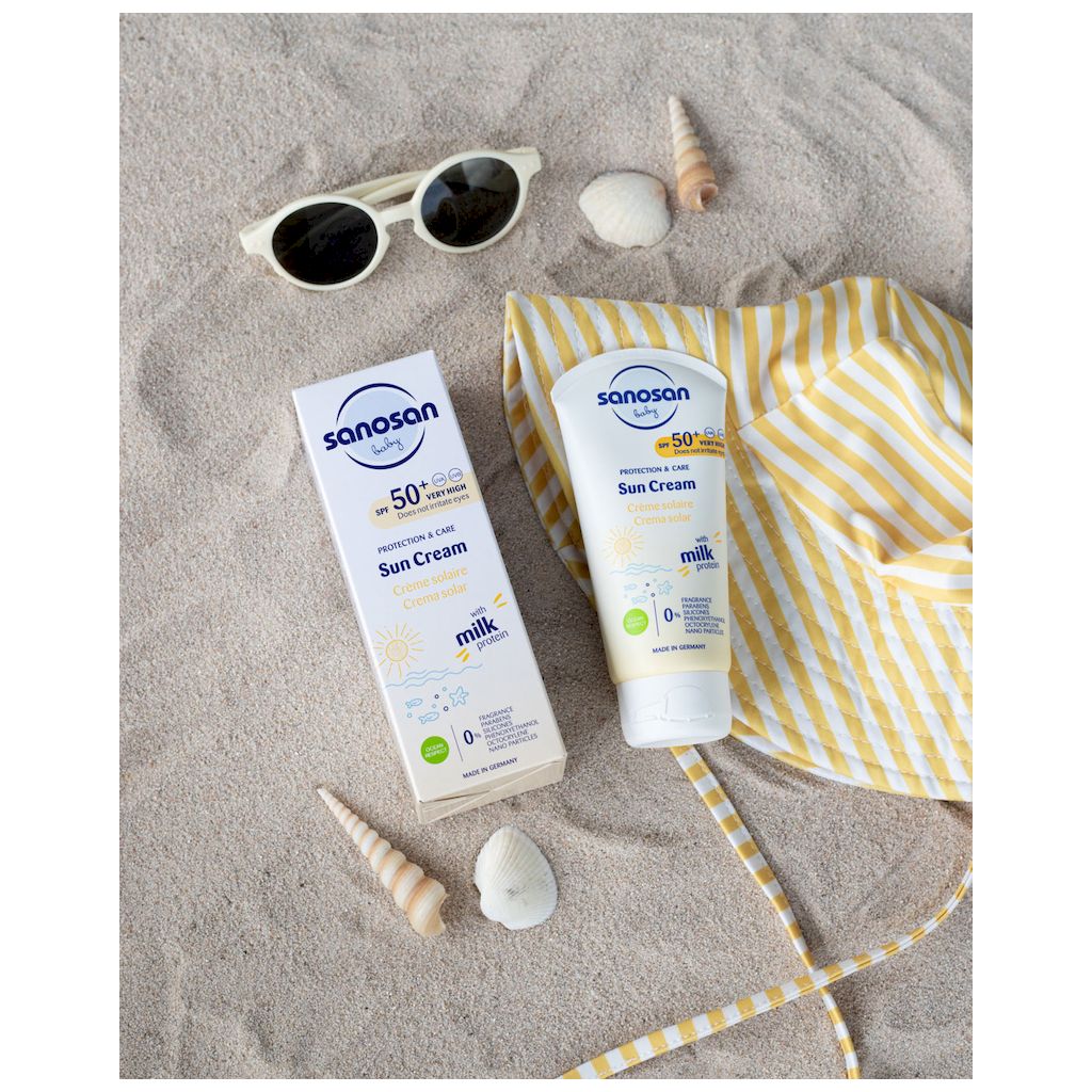 Sanosan Baby SPF50+ Protection & Care Sun Cream 75ml