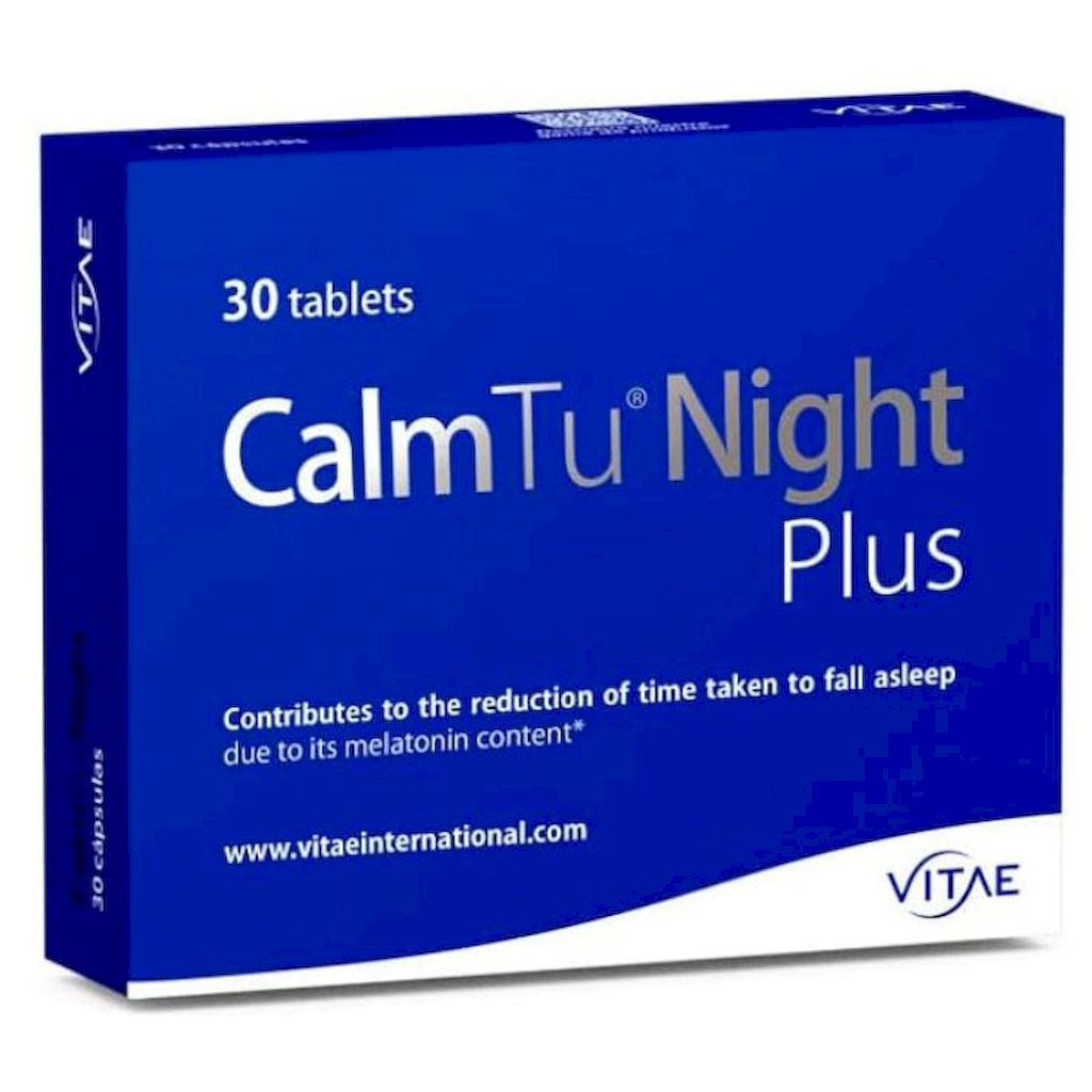 Vitae CalmTu Night Plus Melatonin Tablets, Pack of 30's