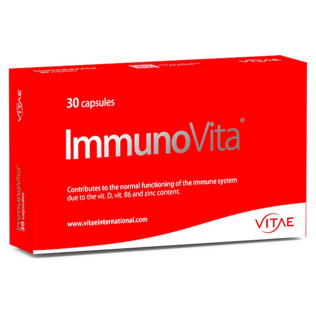 Vitae ImmunoVita Capsules For Immunity Support, Pack of 30's