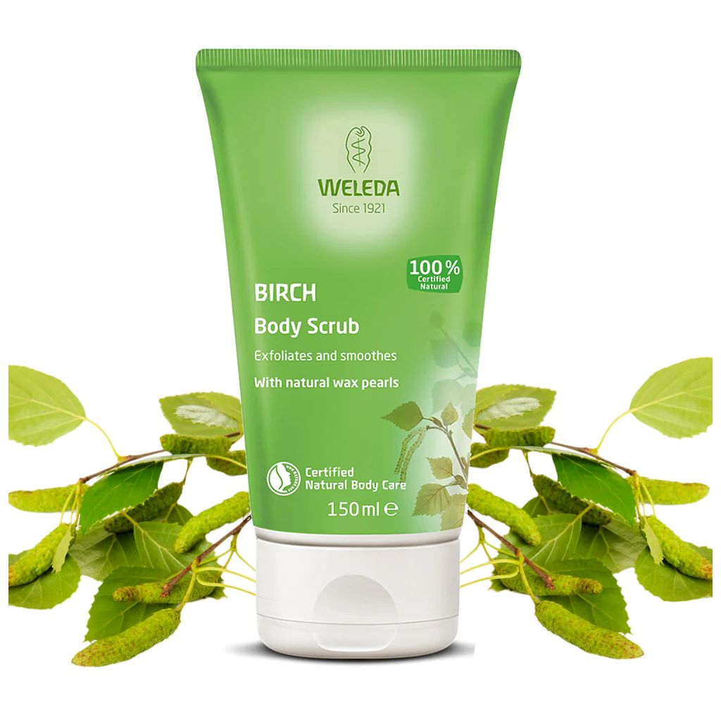 Weleda Birch Shower Body Scrub 150ml