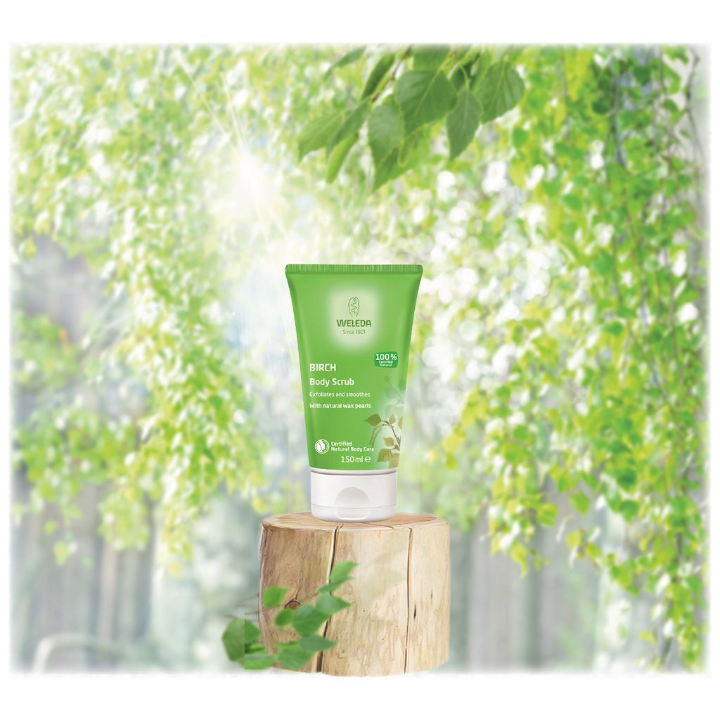 Weleda Birch Shower Body Scrub 150ml
