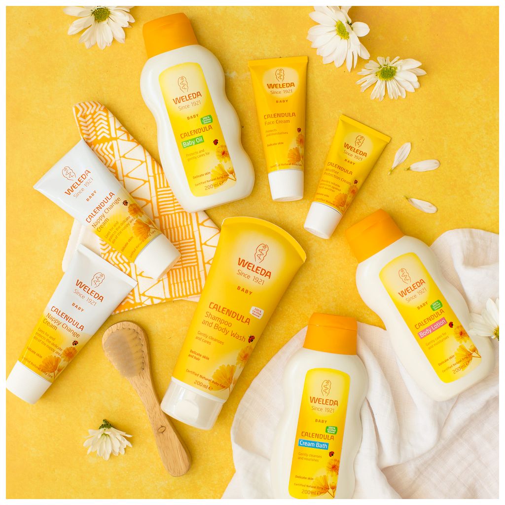 Weleda Calendula Baby Shampoo & Body Wash 200ml