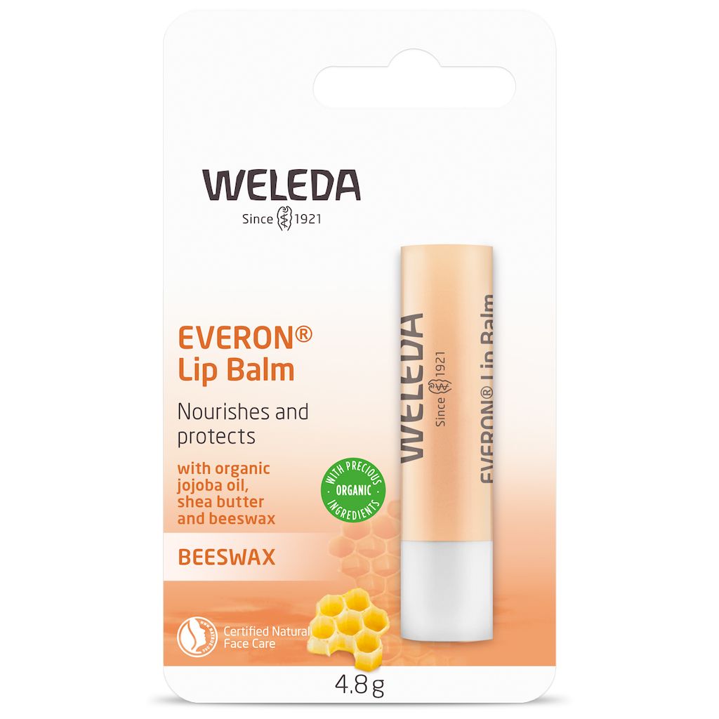 Weleda Everon Beeswax Lip Balm 4.8g