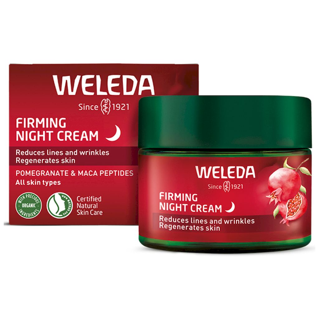 Weleda Firming Night Cream With Pomegranate & Maca Peptides 40ml
