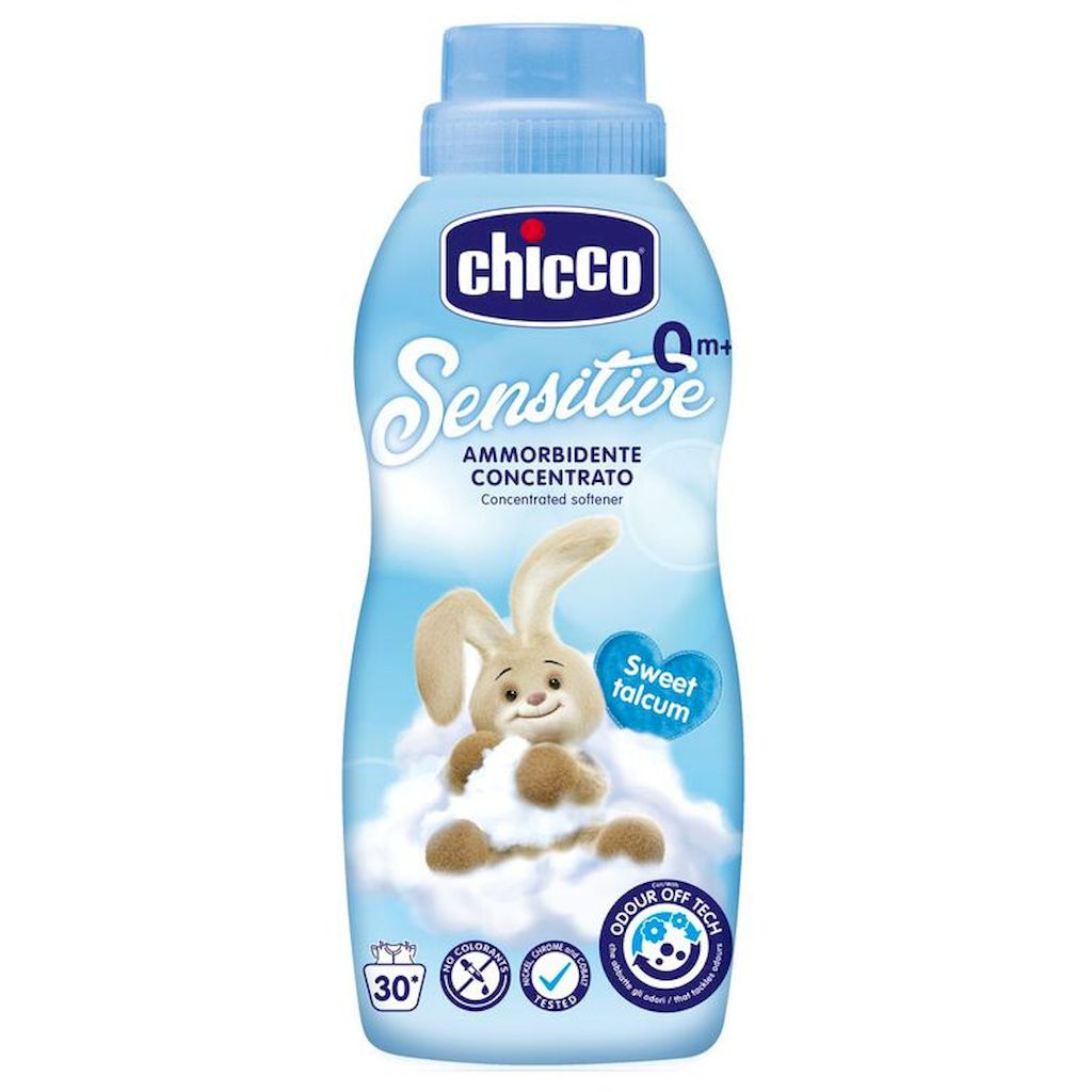 Chicco Sensitive 0M+ Baby Fabric Softener 750ml - Sweet Talcum