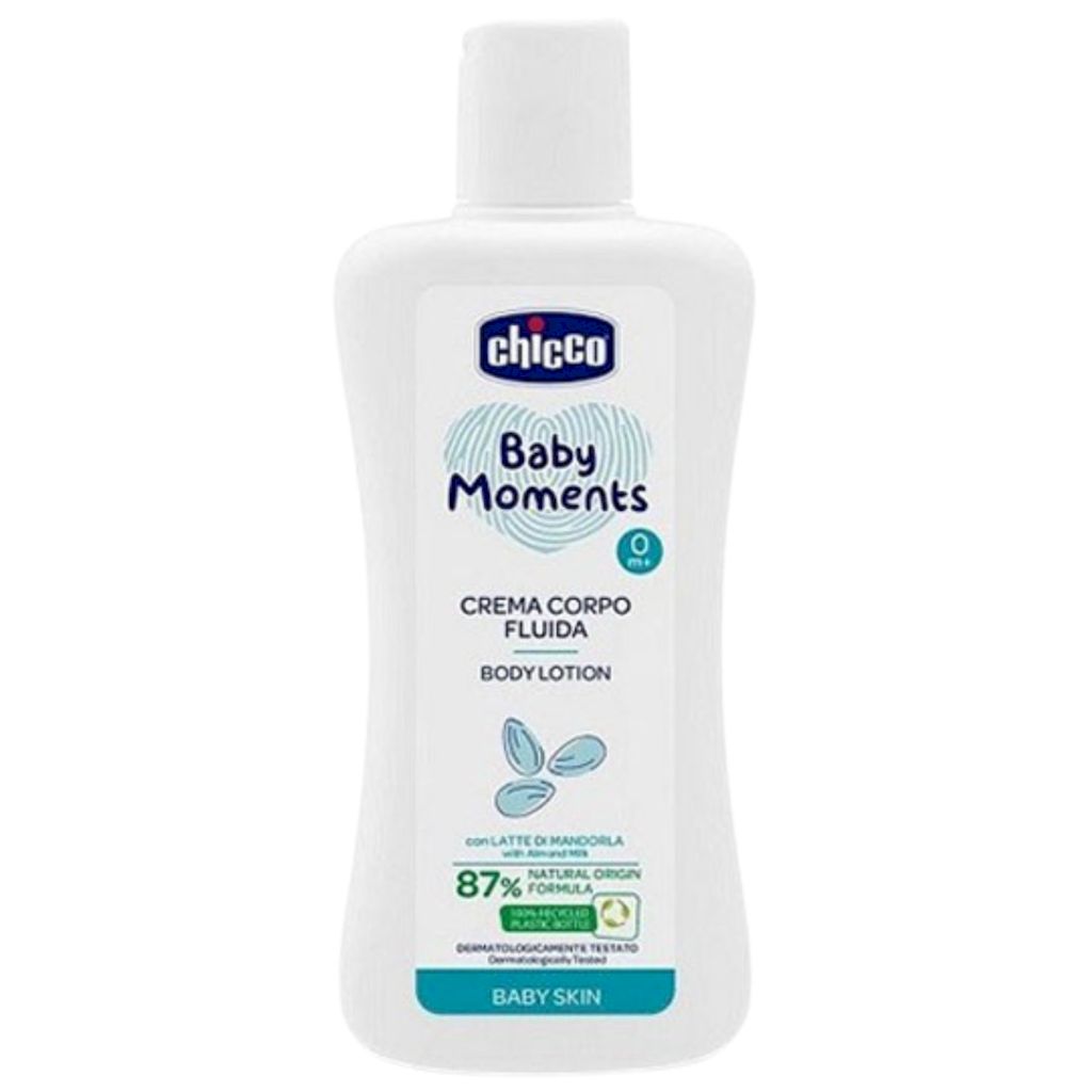 Chicco Baby Moments 0M+ Baby Body Lotion 200ml