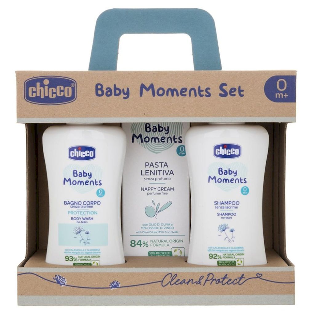 Chicco 0M+ Baby Moments Gift Set