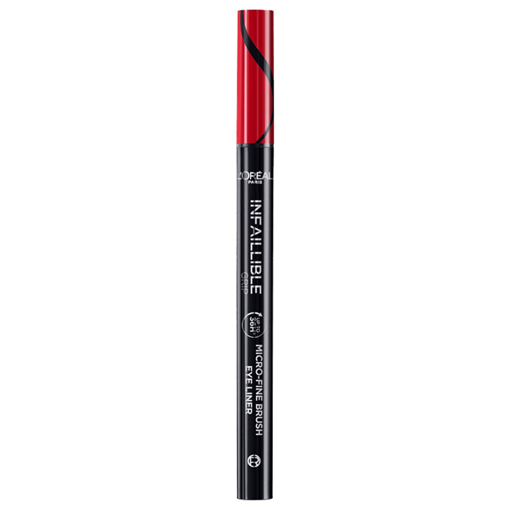 L'Oreal Paris Infallible Grip Micro-Fine Brush Eyeliner 01 - Obsidian Black