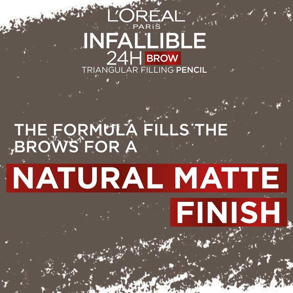 L'Oreal Paris Infallible Brows 24H Filling Eyebrow Pencil 5.0 - Light Brunette