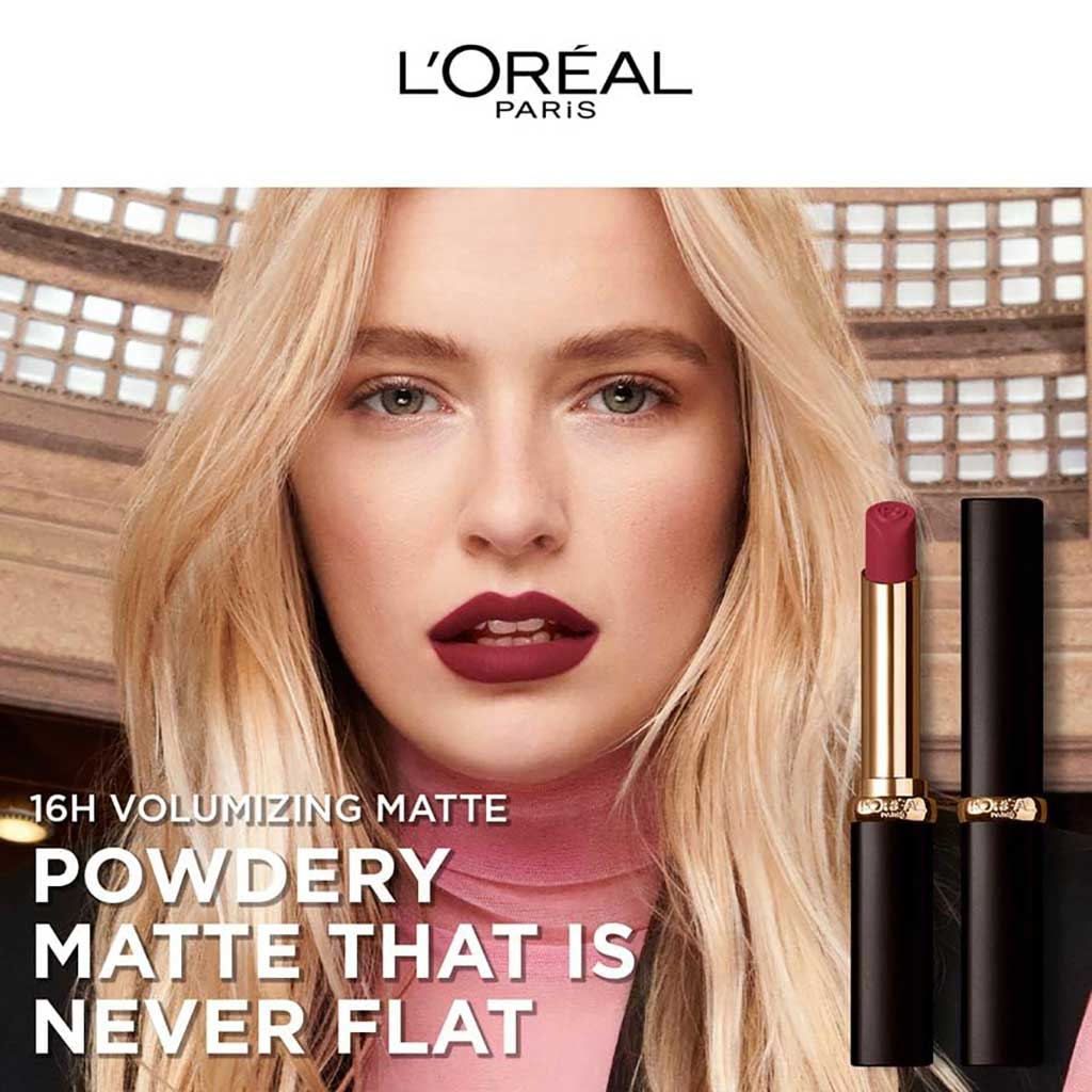 L'Oreal Paris Color Riche Intense Volume Matte Lipstick 611 - Naked Hawthorn