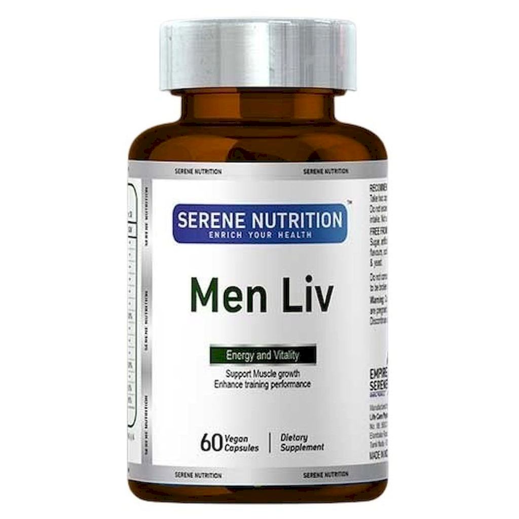 Serene Nutrition Men Liv Supplement Capsules, Pack of 60's