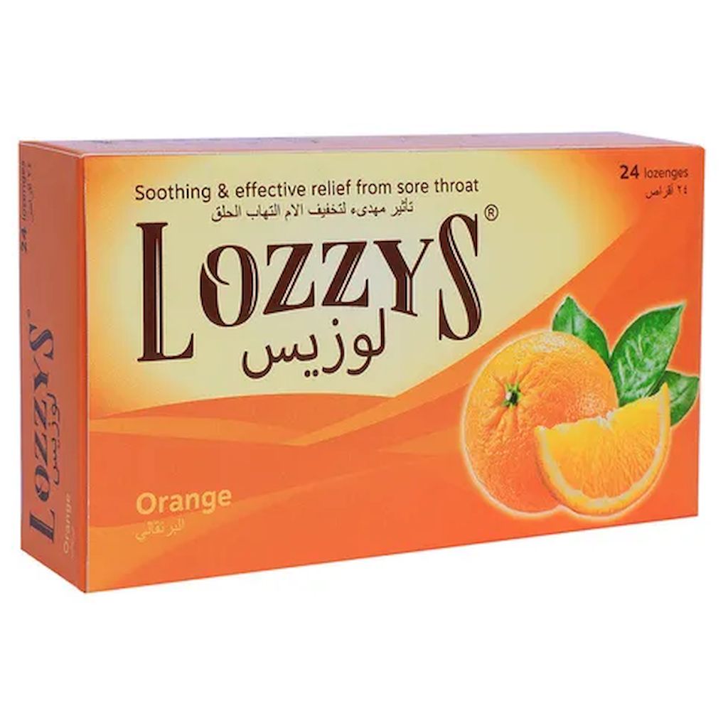 Lozzys Orange Lozenges, Pack of 24's